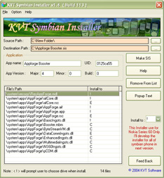 KVT Symbian Installer