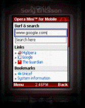Opera Software Opera Mini v3.1.8295