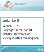 QuickOffice OS9.1 3rd