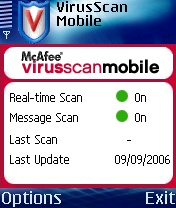 VirusScan Mobile v1.11 Virus Definition 1.1.3