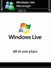 Windows Live Messenger SymbianOS 9.1