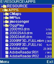 X-Plore 0.90 beta Symbian 9.1