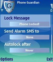 Phone Guardian 1.00 для Symbian OS 9.1