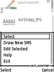 Symot DrawSMS v1.4 S60v3 SymbianOS9.1
