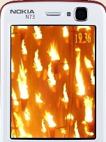 Splus Fire Screen Saver