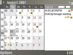 Epocware Handy Calendar - english