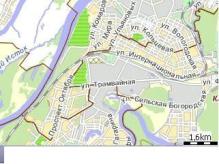 Yandex Maps with integrated GPS for Russia & Ukraine