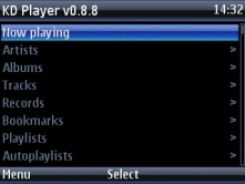KD Music Player v0.8.8 240х320