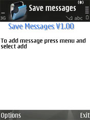 Save messages v1.0