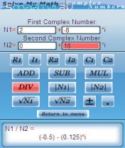 Complex Numbers v1.0