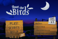 Скриншот к файлу: Shoot The Birds - v.1.00 