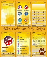 Скриншот к файлу: Yellow Cubes s60v5 by Volk66