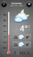 Скриншот к файлу: Weather Touch v.1.12