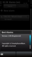 Скриншот к файлу: Best Alarms v.2.00