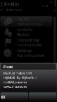 Скриншот к файлу: BlackList Mobile v.1.99.1