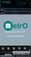 Скриншот к файлу: MetrO v.6.0.0 RUS