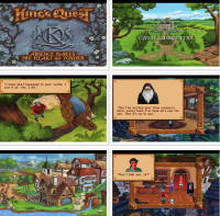 Скриншот к файлу: King\'s Quest 5: Absence Makes the Heart Go Yonder RUS