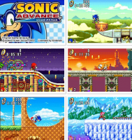 Скриншот к файлу: Sonic Advance