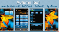 Скриншот к файлу: Autumn leaf