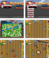 Скриншот к файлу: Экстремальные гонки на шоссе (Highway extreme racing)