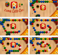 Скриншот к файлу: Зума: Милая кошка (Zuma: Cute cat) 