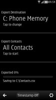 Скриншот к файлу: ContactsExporter v.1.0 ENG