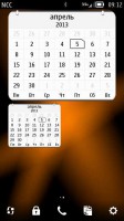Скриншот к файлу: Calendar widget v.1.00(0) 