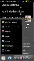 Скриншот к файлу: Belle Extra Taskbars & Start Menu v.1.1 ENG