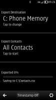Скриншот к файлу: ContactsExporter v.1.00(4) ENG