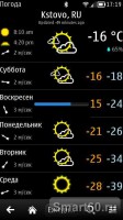 Скриншот к файлу: Weather Mango v.23.00(0) RUS