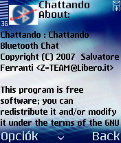 Chattando v1.00 S60 J2ME
