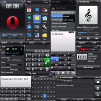 Скриншот к файлу: Opera 2011 Dark