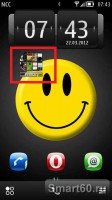 Скриншот к файлу: Dual homescreens widget v.1.04(0) 